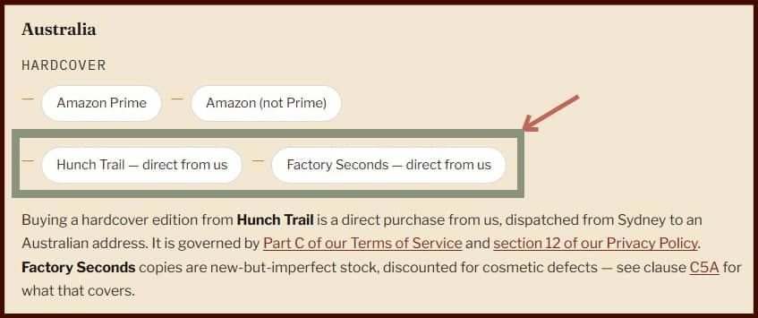 Direct-purchase hardcover links